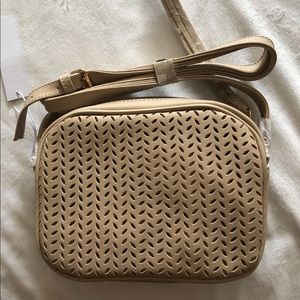 Nude summer and rose crossbody bag